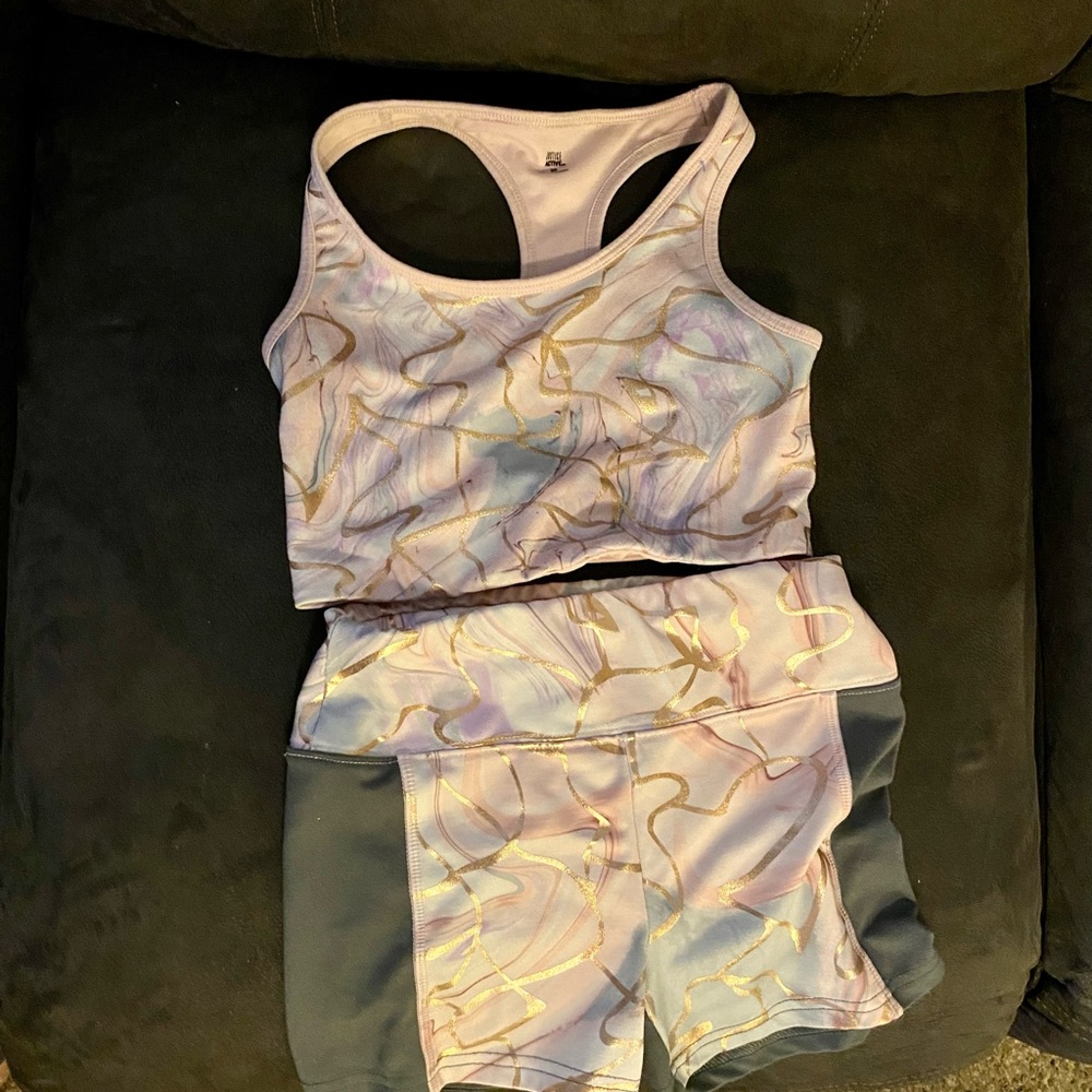 Girls Justice Active wear set